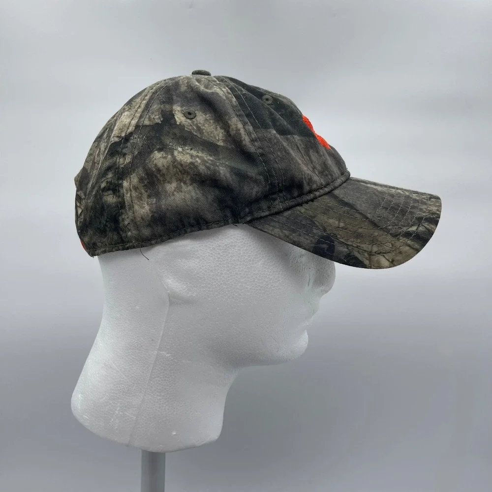 Under Armour 1238885 Mens OSFA Camo Orange Snapback Hunting Hat Camouflage Cap